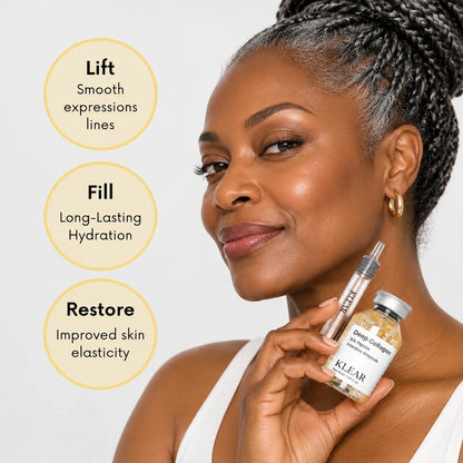 KLEAR Deep Collagen Gold Silk Ampoule